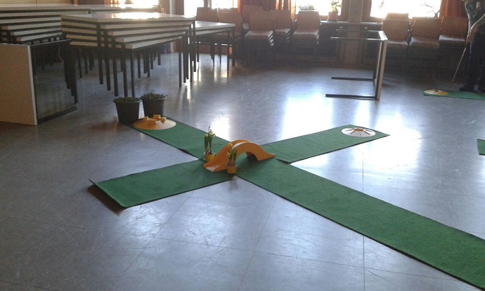 Minigolfen - Bild von Helga Roch