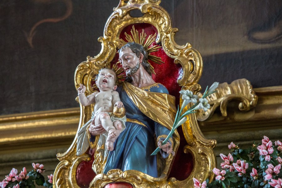 Josefsfigur in St. Josef Rosenheim