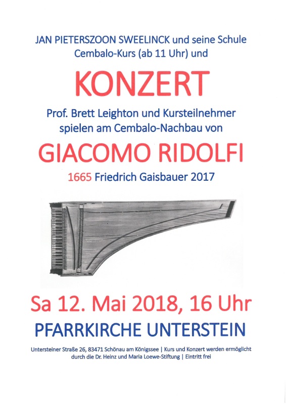 Cembalokonzert 2018
