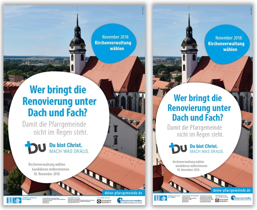 Plakate Bau