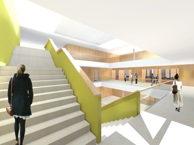 Katholischen Stiftungshochschule, Foyer