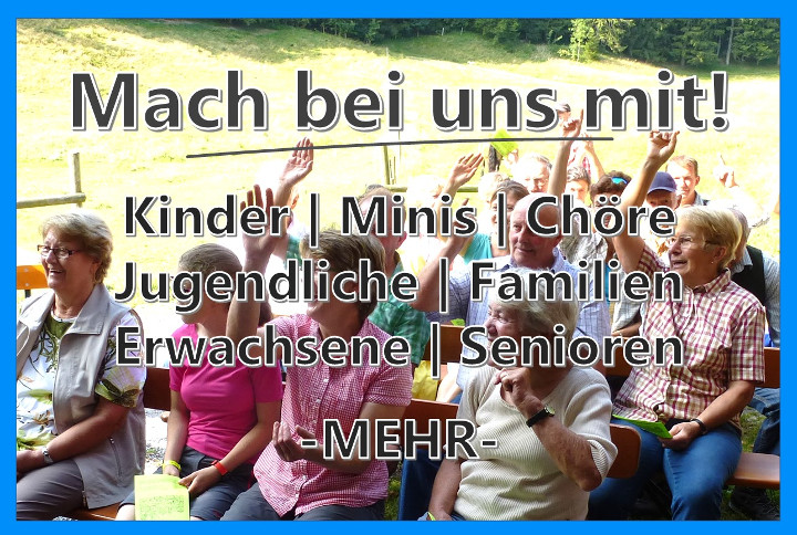 Mach bei uns mit