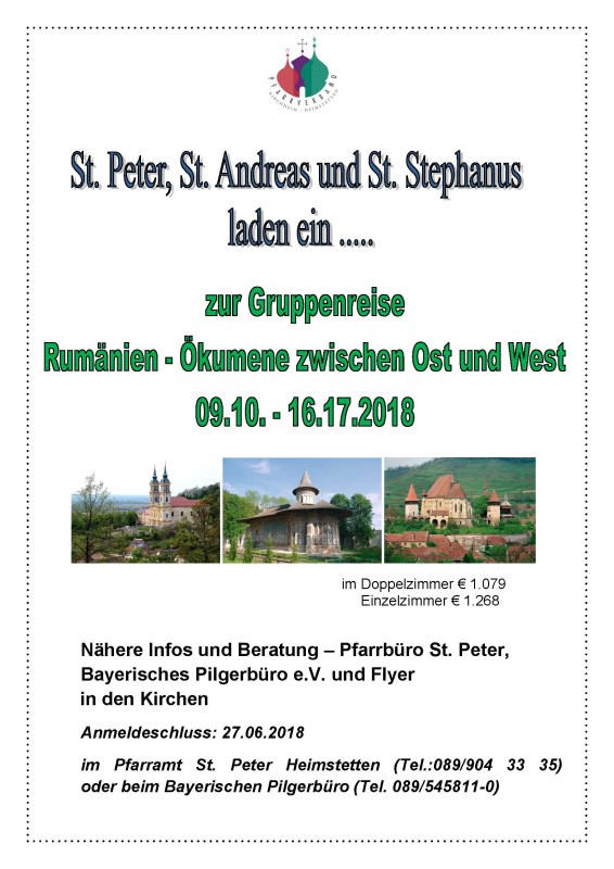 Plakat Rumänien_Kirche