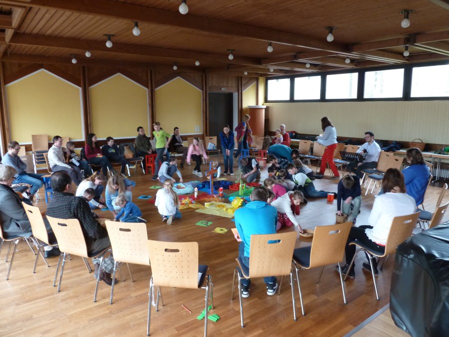 Wortgottesfeier Kinder Christkönig im März 2018