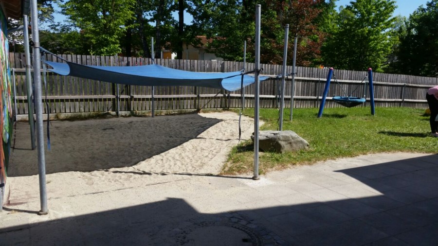 Garten der Kinderkrippe