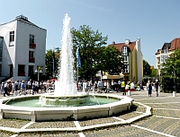 Fronleichnamsprozession vor dem Rathaus