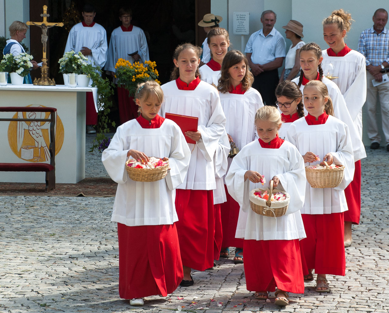 Fronleichnam in Rott am Inn