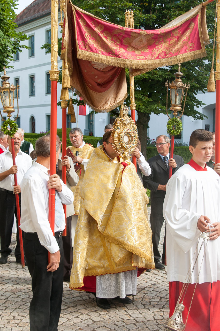 Fronleichnam in Rott am Inn