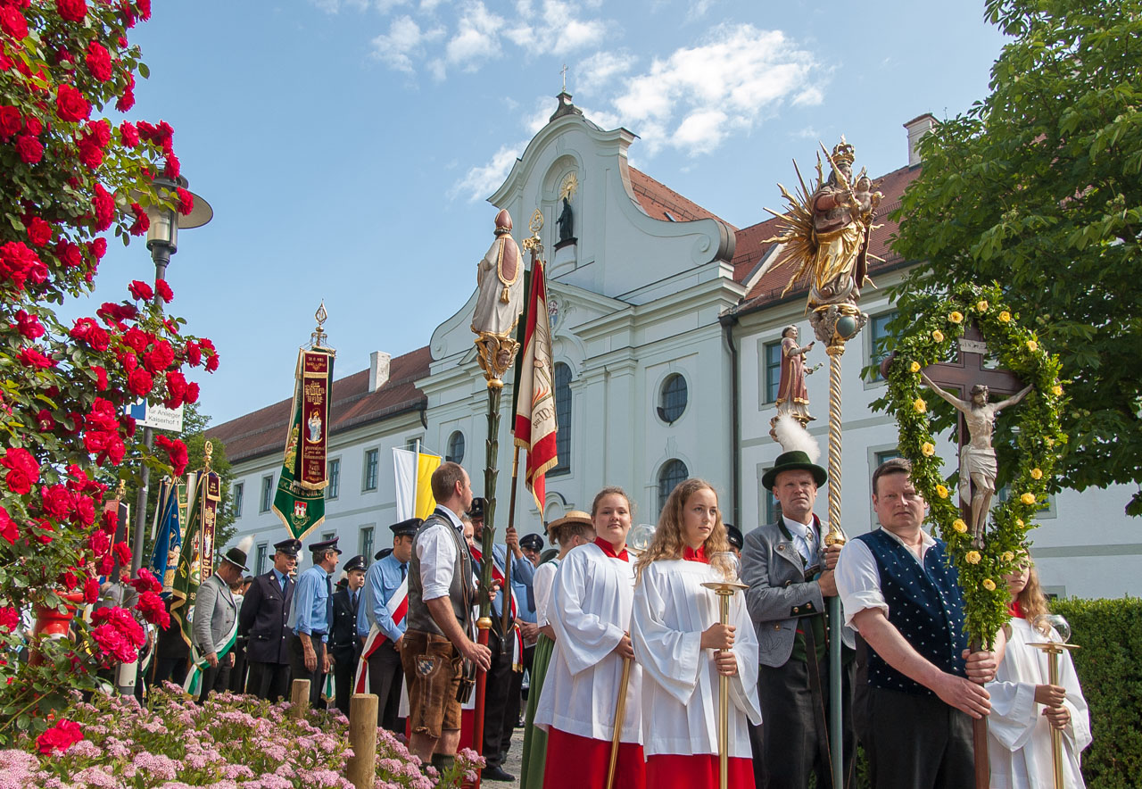 Fronleichnam in Rott am Inn