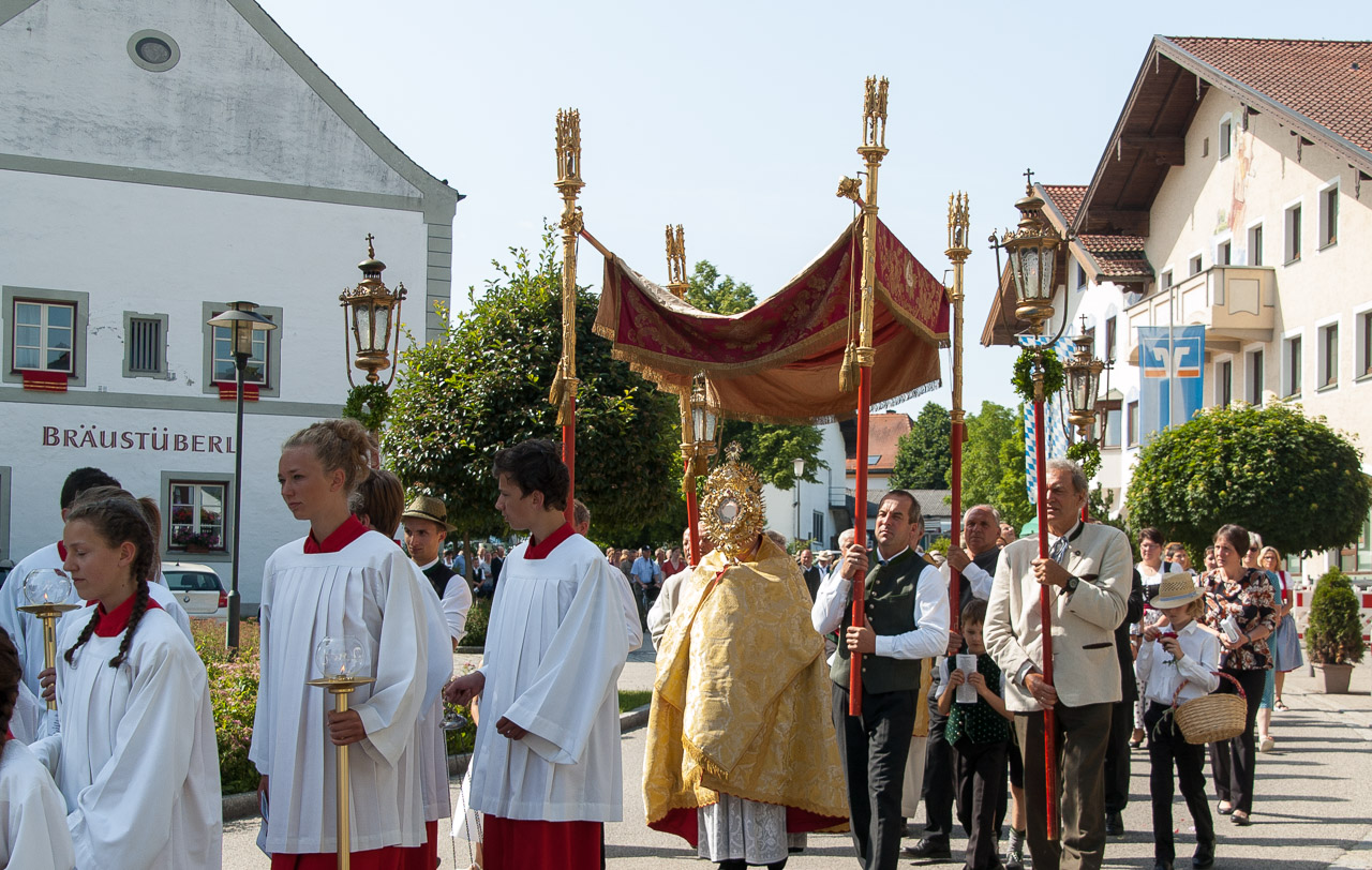 Fronleichnam in Rott am Inn