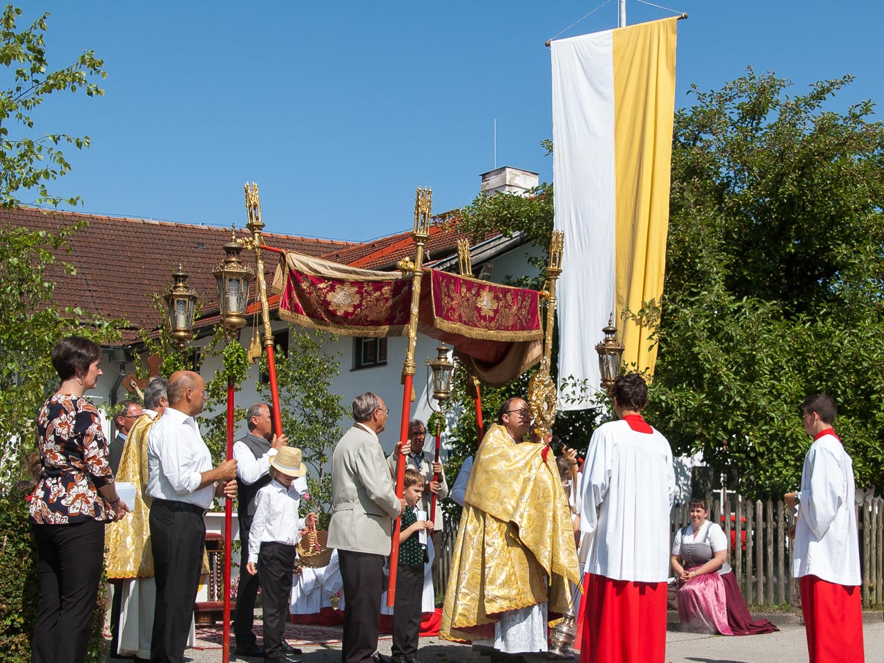Fronleichnam in Rott am Inn