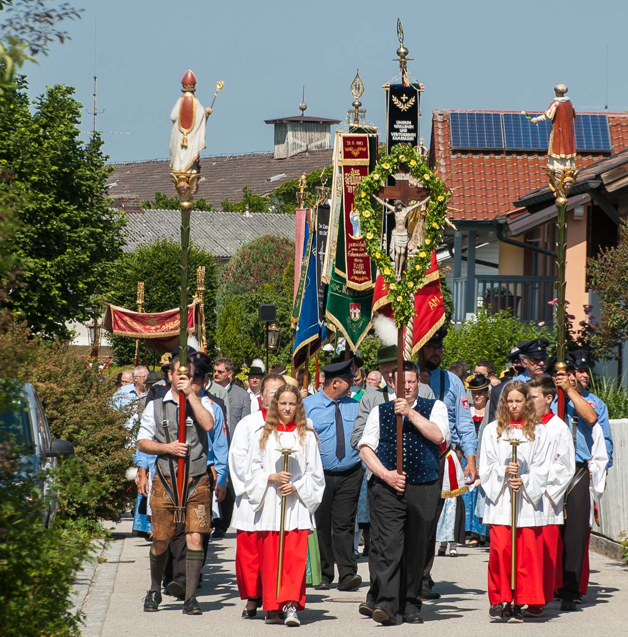 Fronleichnam in Rott am Inn