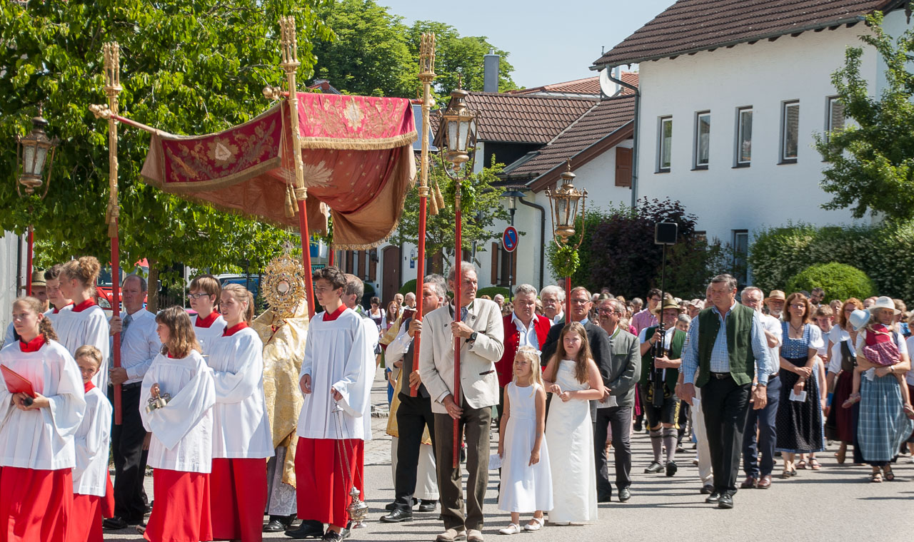 Fronleichnam in Rott am Inn