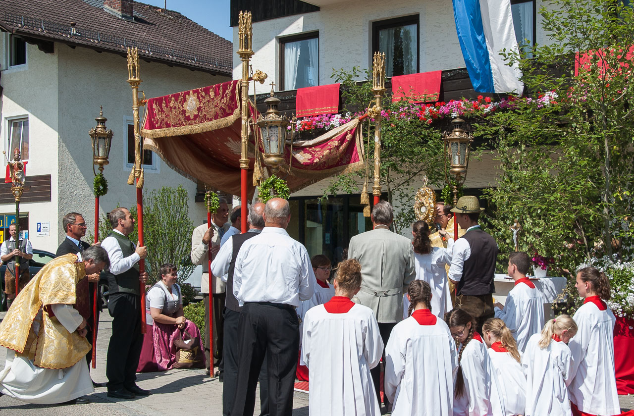 Fronleichnam in Rott am Inn