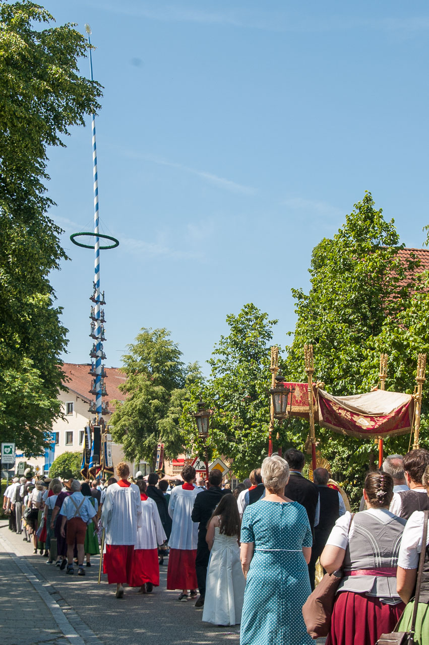Fronleichnam in Rott am Inn