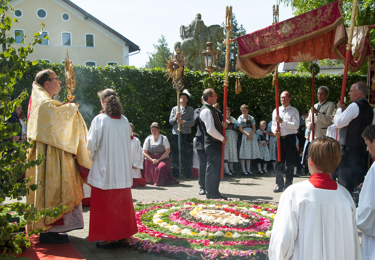 Fronleichnam in Rott am Inn