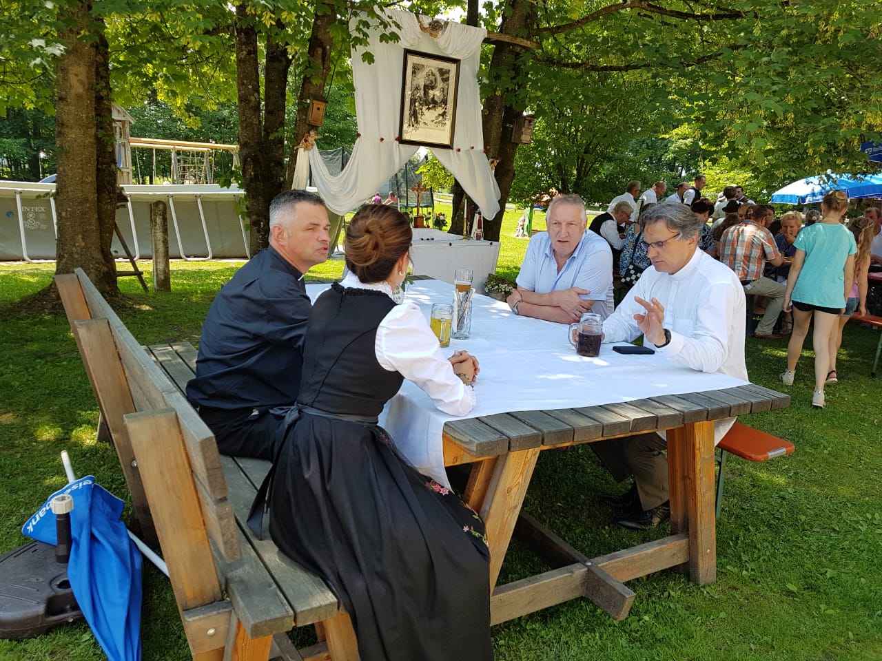 Fronleichnam Pfarrfest Fraunberg 2018