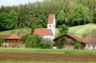Sensauer Kirche von Weitem