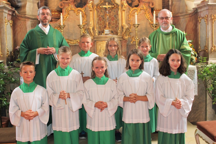 Ministrantenaufnahme