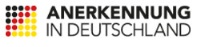 Logo Anerkennung in Deutschland