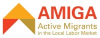 Logo Amiga -Active Migrants in the local labour market