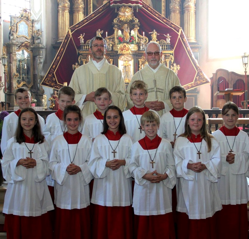 Ministrantenaufnahme