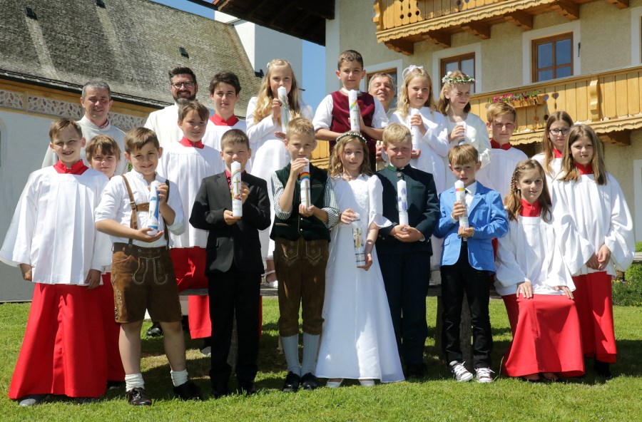 Kommunionskinder-St. Leonhard