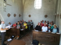 Kleiner Chor bei der Andacht