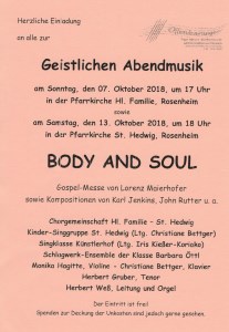 Konzert Gospel