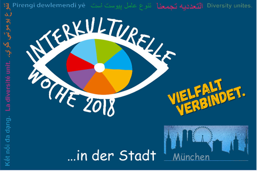 Logo Interkulturelle Woche in München