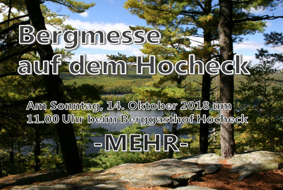 Bergmesse am Hocheck