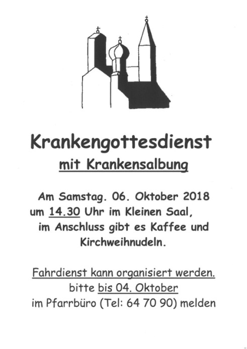Plakat Krankengottesdienst18