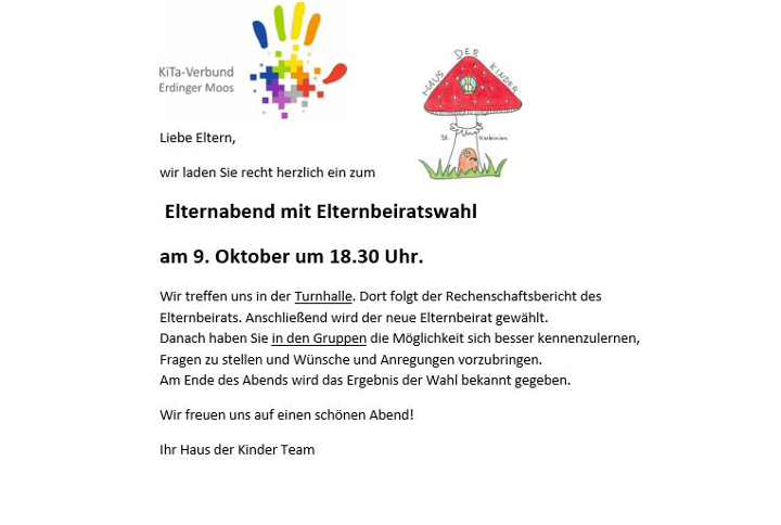 einladung