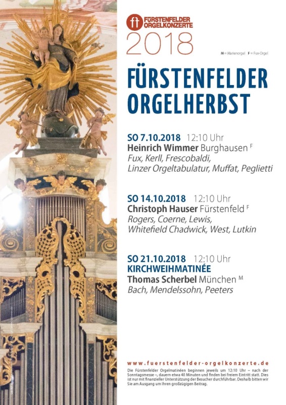 Orgelherbst 2018