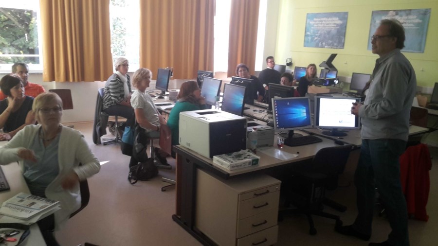 Homepageschulung der Admins aus dem Pfarrverband Waging